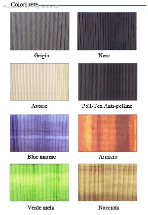 COLORE RETE ZANZARIERA