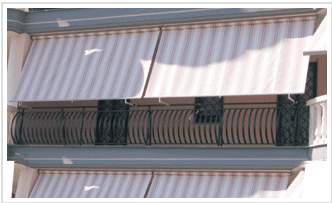 Metalmark infissi a Roma presenta Tenda da sole DL UNIVERSALE: Tenda a molla (o arganello) con staffe regolabili e con braccetti richiudibili ed inclinabili per ringhiera o muro. Tinte RAL - verniciatura con polveri poliesteri per esterno. Fornito con molla scarica. Dimensioni Massime: L 475 X H 325
