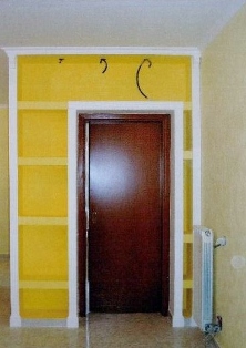 Libreria in muratura (dopo)