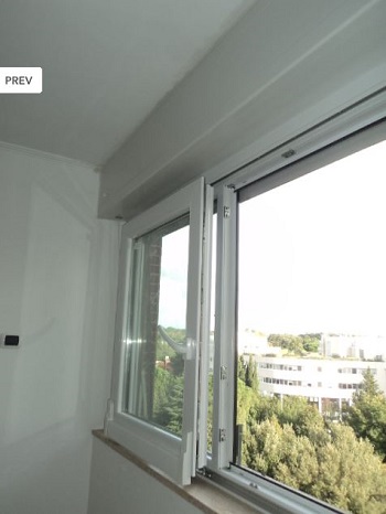 infisso in PVC modello Scorrevole