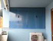 mobile da balcone in alluminio